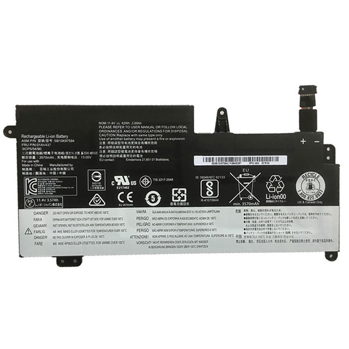 Náhradní Baterie do Notebooku pro lenovo Thinkpad New S2 2018(20L1A009CD) Náhradní Baterie do Notebooku pro lenovo Thinkpad New S2 2018(20L1A009CD)